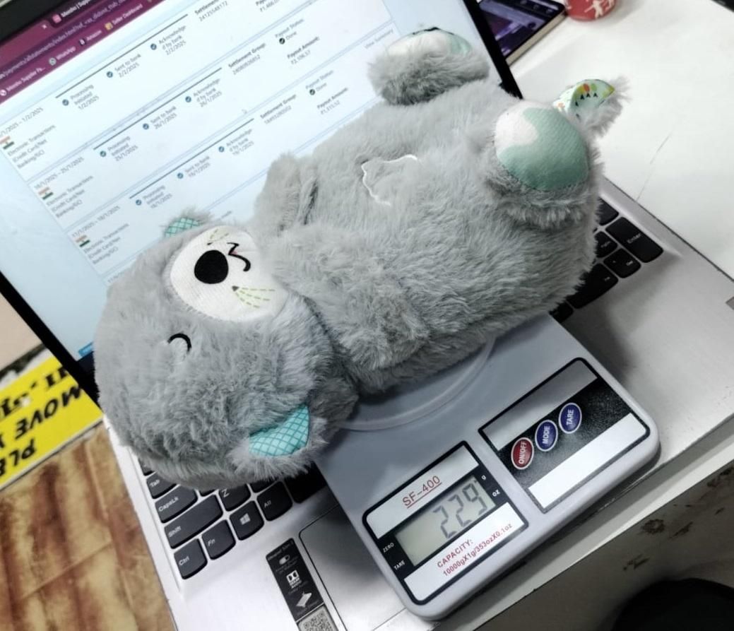 Breathing Teddy Bear with Soothing Music - Comfort Plush for Kids | Quicklymartindia