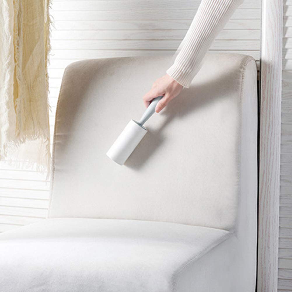 Lint Rollers Brush Reusable Sticky Picker Cleaner Roller Easy-Tear Sheets Travel Pet Hair Lint Roller 10cm Sheet Set of 3 Rolls 180 Sheets, 60 Sheets Each roll Lint Roller Remover.