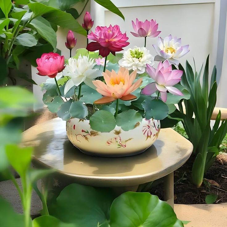 Bonsai Lotus Flower Seeds