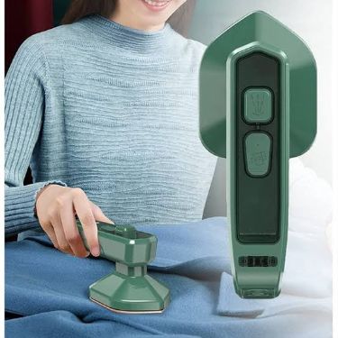 Mini Steam Iron for Travel & Home Use | Fast Wrinkle Remover for All Fabrics.