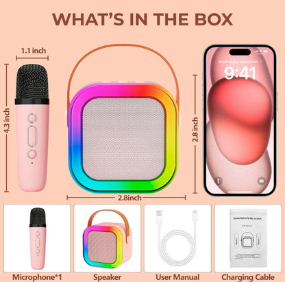 Bluetooth Karaoke Speaker with Microphone