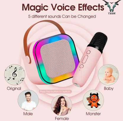Bluetooth Karaoke Speaker with Microphone